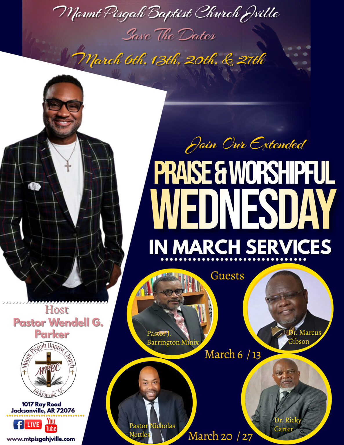 Mount Pisgah Baptist Church - "Let's Do It God's Way"